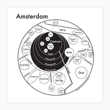 Amsterdam Map Print