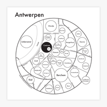 Antwerp Map Print