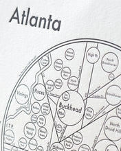 Atlanta Map Print