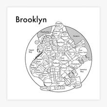 Brooklyn Map Print