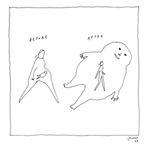 Before and After Letterpress Print