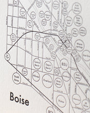 Boise Map Print