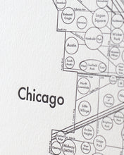 Chicago Map Print