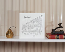 Cleveland Map Print