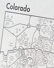 Colorado Map Print