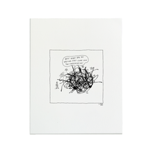 Join the Conversation Letterpress Print