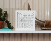 Denver Map Print
