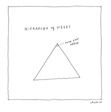 Hierarchy Letterpress Print