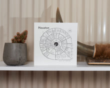 Houston Map Print