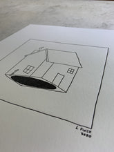 Home Hole Letterpress Print