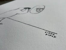 Bird Watching Letterpress Print