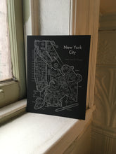 New York City Map Print