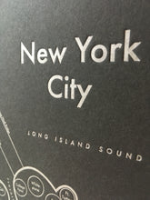 New York City Map Print