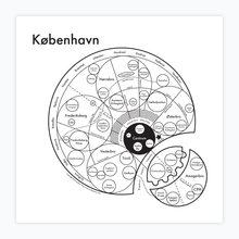 Copenhagen Map Print