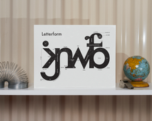 Letterform Chart Print