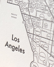 Los Angeles Map Print