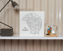 Los Angeles Map Print