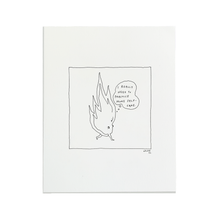 Self Care Letterpress Print