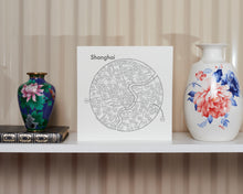 Shanghai Map Print