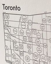 Toronto Map Print