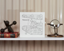 Vancouver Map Print