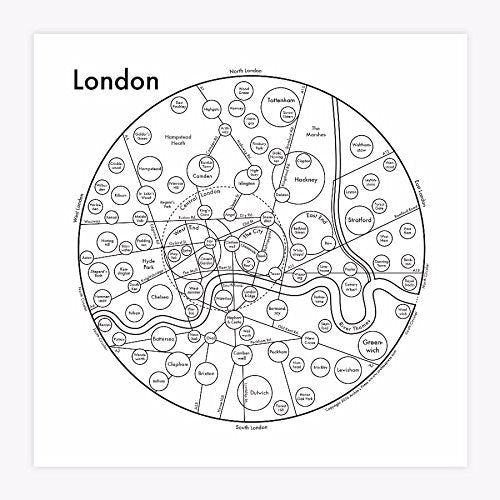 London Map Print – Archie's Press
