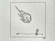 Baby Asteroid Letterpress Print