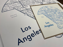 Los Angeles Map Print
