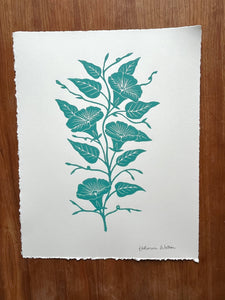Katharine Watson - Hand Block Printed Art Print - No. 5660
