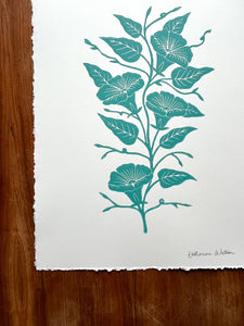 Katharine Watson - Hand Block Printed Art Print - No. 5660