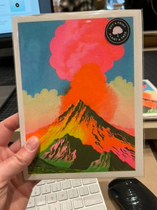 Volcano Print