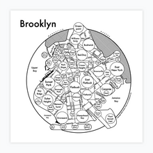 Brooklyn Map Print