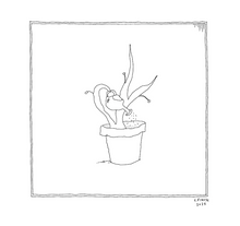 Plant Letterpress Print