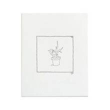 Plant Letterpress Print