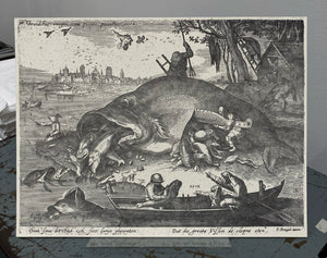 Big Fish Eat Little Fish by Bruegel the Elder