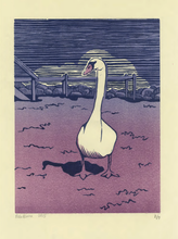 Neha Marina :: Woodcut Goose - Archie's Press