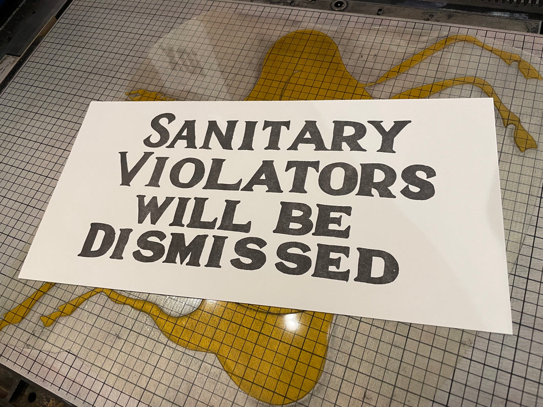 Sanitary Violators