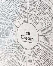Ice Cream Chart