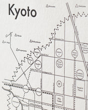 Kyoto Map Print