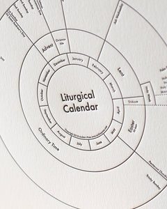 Liturgical Calendar Print