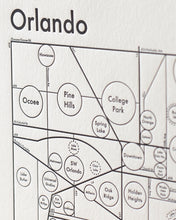 Orlando Map Print Archie S Press