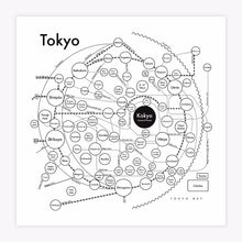 Tokyo Map Print