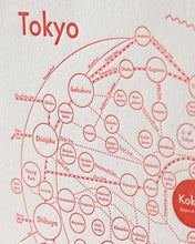 Tokyo Map Print